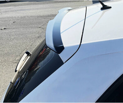 Volkswagen AutoStyle Dakspoiler (Spoiler Cap) passend voor Volkswagen Polo VI (AW) 2017- (ABS Glanzend zwart) TSVW170