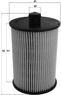 Volkswagen Brandstoffilter KX217D