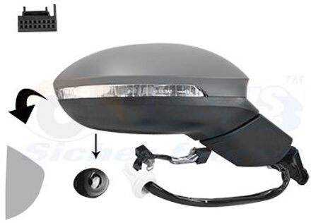 Volkswagen Buitenspiegel * HAGUS * 5711816