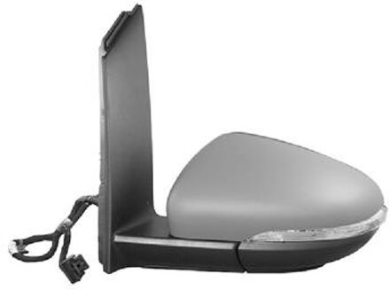 Volkswagen Buitenspiegel links elektrisch Primer,Verwarmd,Asf,11Pin