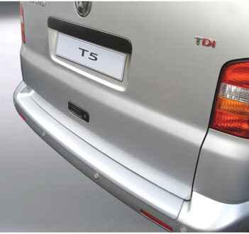 Volkswagen Bumper beschermer passend voor Volkswagen Transporter T5 2003- Zilver GRRBP221S