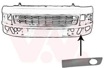 Volkswagen Bumpergrill 5790593