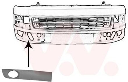 Volkswagen Bumpergrill 5790594