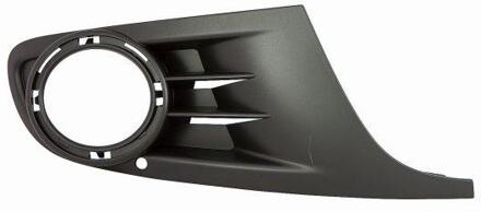 Volkswagen BUMPERGRILL ONDER RECHTS met MISTLICHTGAT ZWART/Chroom 5863594