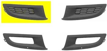 Volkswagen BUMPERGRILL ONDER RECHTS zonder MISTLICHTGAT -DAGRIJLICHT 5829592