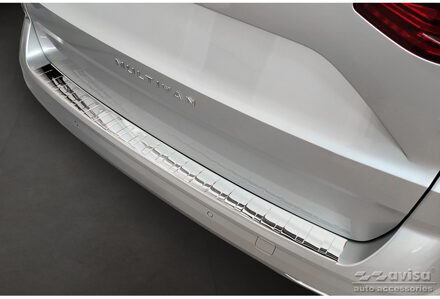 Volkswagen Chroom RVS Bumper beschermer passend voor Volkswagen Multivan T7 2021- 'Ribs' AV238046