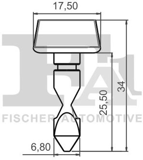 Volkswagen Clip, sier- /beschermingslijst 11400935