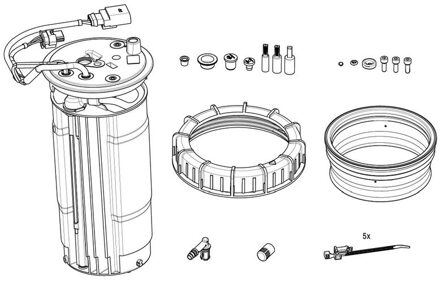 Volkswagen DEF Heater F01C600256