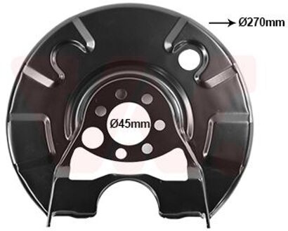 Volkswagen Dekplaat, remschijf 5813373