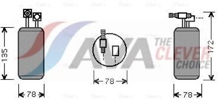 Volkswagen Droger, airconditioning VND052