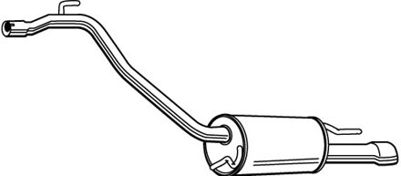 Volkswagen Einddemper 21478