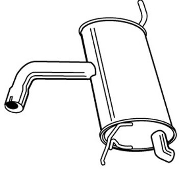 Volkswagen Einddemper 23005