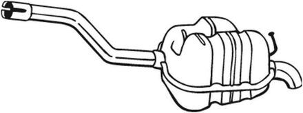 Volkswagen Einddemper 233543