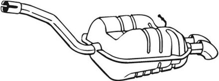 Volkswagen Einddemper 233547