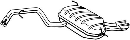 Volkswagen Einddemper 279655