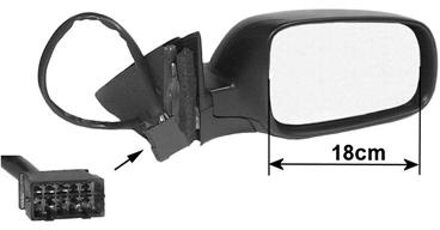 Volkswagen ELEKTRISCHE Buitenspiegel rechts elektrisch VERSTB., RECHTS