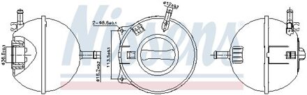 Volkswagen Expansietank, koelvloeistof 996200