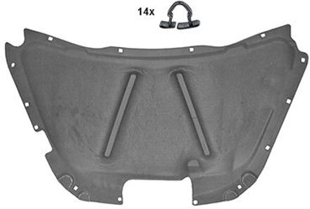 Volkswagen geluidsbekledingmotorkap 5805460