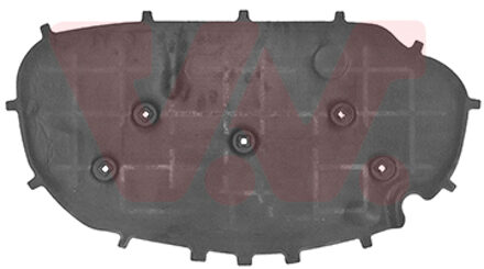 Volkswagen geluidsbekledingmotorkap 5863460