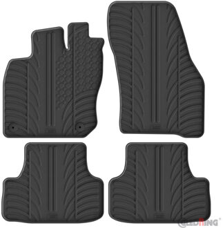 Volkswagen Gledring Rubbermatten passend voor Volkswagen T-Roc II eTSI 2025- (T profiel 4-delig + montageclips) GL0668