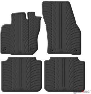 Volkswagen Gledring Rubbermatten passend voor Volkswagen Tayron (R41) 2024- (T profiel 4-delig + montageclips) GL0667