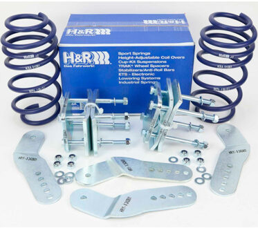 Volkswagen H&R Verlagingsveren Volkswagen Caddy/Life 2WD vanaf 1131kg VA-Last 2004- VA40/AA60mm HR292746