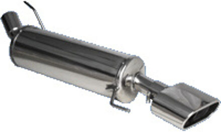 Volkswagen InoxCar uitlaat passend voor Volkswagen Golf III 1.8 (75pk) -1999 120x80mm IXWGO12120