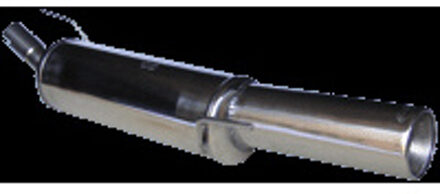 Volkswagen InoxCar uitlaat passend voor Volkswagen Golf III 2.0 16v GTi (150pk) 102mm IXWGO16102