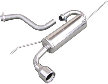 Volkswagen InoxCar uitlaat passend voor Volkswagen Golf V 1.6 FSi (115pk) 2003- 102mm IXWGO34102