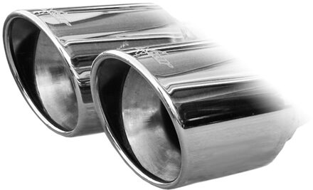 Volkswagen InoxCar uitlaat passend voor Volkswagen Golf VI 2.0TDi GTD (170pk) 2009- 2x80mm X-Race IXWGO43XR80