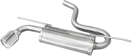 Volkswagen InoxCar uitlaat passend voor Volkswagen Golf VII 1.6 TDI 105pk 2015- 1x102mm IXWGO62102