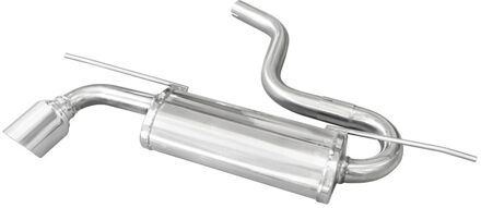 Volkswagen InoxCar uitlaat passend voor Volkswagen Golf VII 1.6 TDI 105pk 2015- 1x102mm Racing IXWGO6210RA