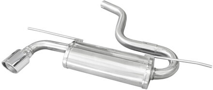 Volkswagen InoxCar uitlaat passend voor Volkswagen Golf VII 1.6 TDI 105pk 2015- 1x90mm X-Race IXWGO62XR90