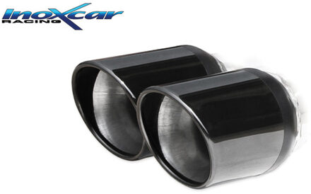 Volkswagen InoxCar uitlaat passend voor Volkswagen Golf VII 1.6 TDI 105pk 2015- 2x80mm Racing IXWGO6280RA