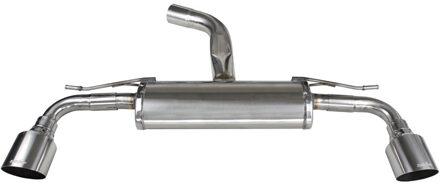 Volkswagen InoxCar uitlaat passend voor Volkswagen Golf VII 2.0 GTI (7.5) 245pk 2017- 1x114mm Racing IXWGO65114R