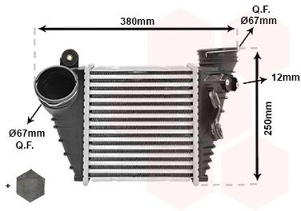 Volkswagen INTERCOOLER vanaf '00