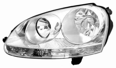 Volkswagen KOPLAMP LINKS CHROOM inclusief stelmotor