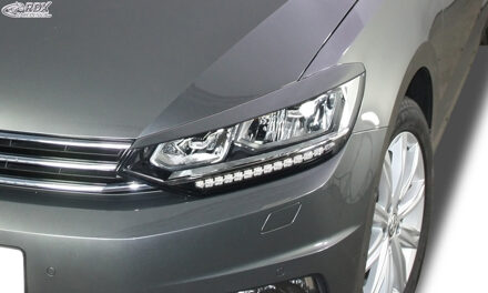Volkswagen Koplampspoilers passend voor Volkswagen Touran (5T) 2015- (LED) (ABS) RDKVW42