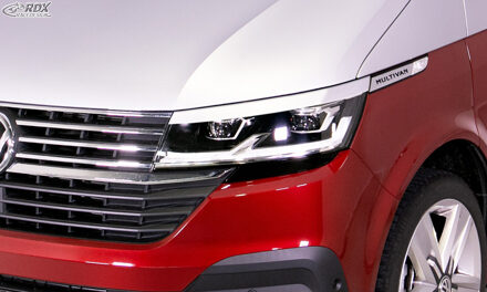 Volkswagen Koplampspoilers passend voor Volkswagen Transporter T6.1 2021- (ABS) RDKVW40