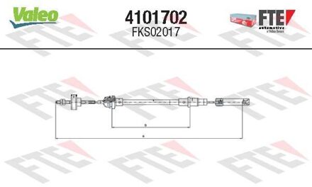 Volkswagen Koppelingkabel 4101702