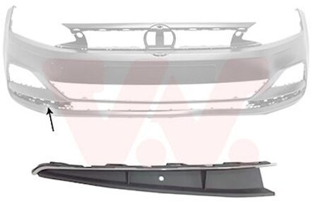 Volkswagen Luchtgrille Onder R. 5751598