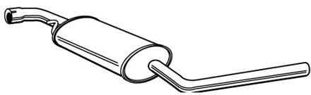 Volkswagen Middendemper 21036