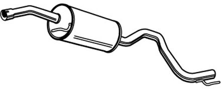 Volkswagen Middendemper 22772