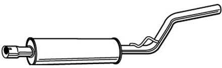 Volkswagen Middendemper 23303