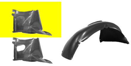 Volkswagen MODDERKUIP RECHTS VOOR voorste deel