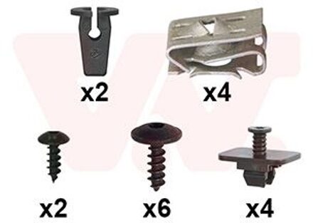 Volkswagen Montageset Achterbumper 5766793