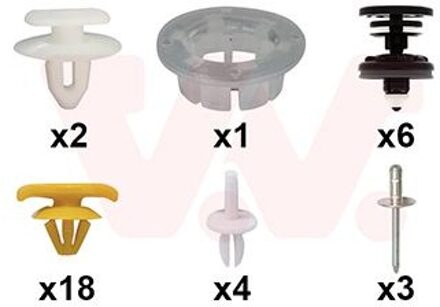 Volkswagen Montageset, deur 5863799