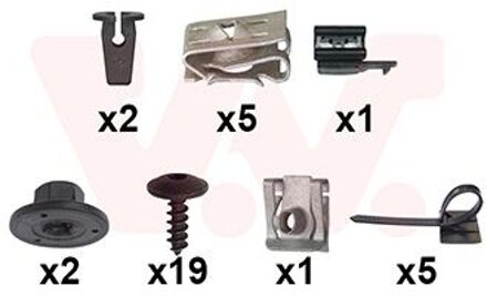 Volkswagen Montageset Voorbumper 5711794