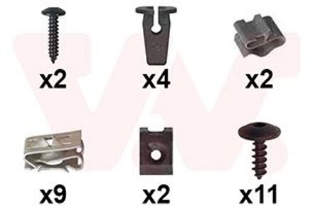 Volkswagen Montageset Voorbumper 5740794