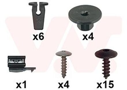 Volkswagen Montageset Voorbumper 5766794